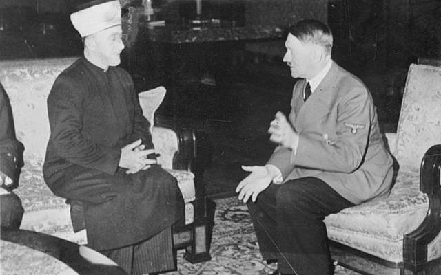 High Quality Hitler and Haj Amin al-Husseini Blank Meme Template