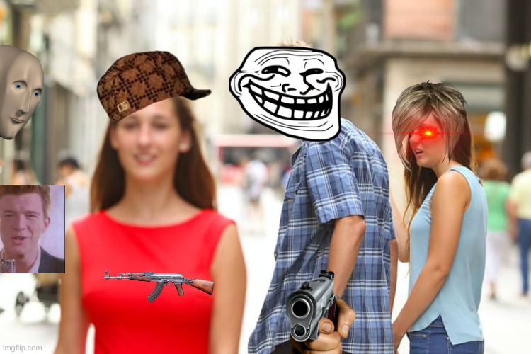 8 yr old making memes | image tagged in memes,distracted boyfriend | made w/ Imgflip meme maker