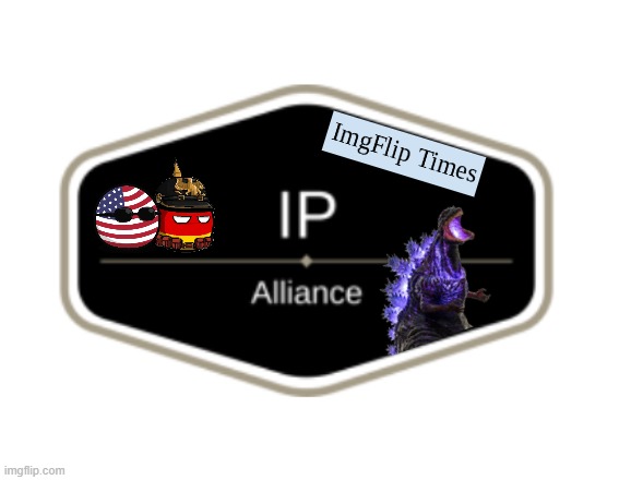 New IP alliance logo Blank Meme Template