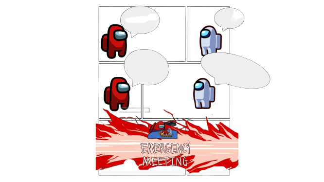 kinda sus Blank Meme Template