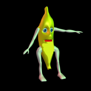 High Quality Banana god Blank Meme Template