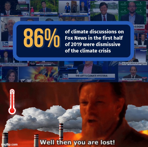 Tucker Carlson, where is your head??? | image tagged in star wars,climate change,climate,global warming,confused tucker carlson | made w/ Imgflip meme maker