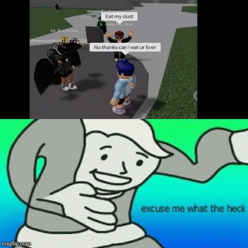 Credit goes to "Daily Dose of Memes" on Youtube | image tagged in funny,memes,funny memes,roblox,roblox noob,blank transparent square | made w/ Imgflip meme maker