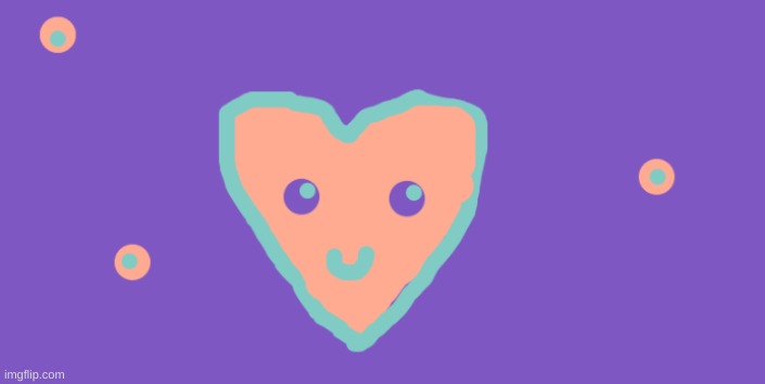 Smiley heart  'u' | image tagged in heart,drawing,cute,ort | made w/ Imgflip meme maker
