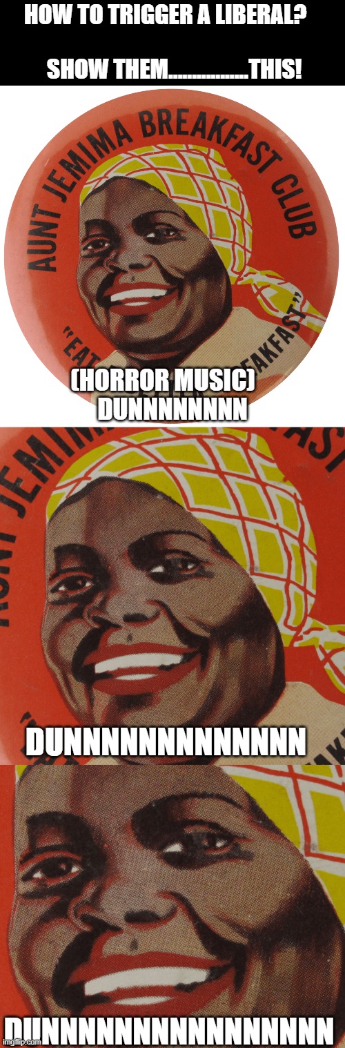 Just pointing out how racist liberals actually are | HOW TO TRIGGER A LIBERAL?                                          
 SHOW THEM.................THIS! (HORROR MUSIC)      DUNNNNNNNN; DUNNNNNNNNNNNNN; DUNNNNNNNNNNNNNNNN | image tagged in stupid liberals,liberal hypocrisy,funny memes,political humor | made w/ Imgflip meme maker
