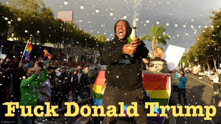[Not my own words: Just a quote of the great modern political poet YG] | Fuck Donald Trump | image tagged in yg fuck donald trump lgbtq | made w/ Imgflip meme maker