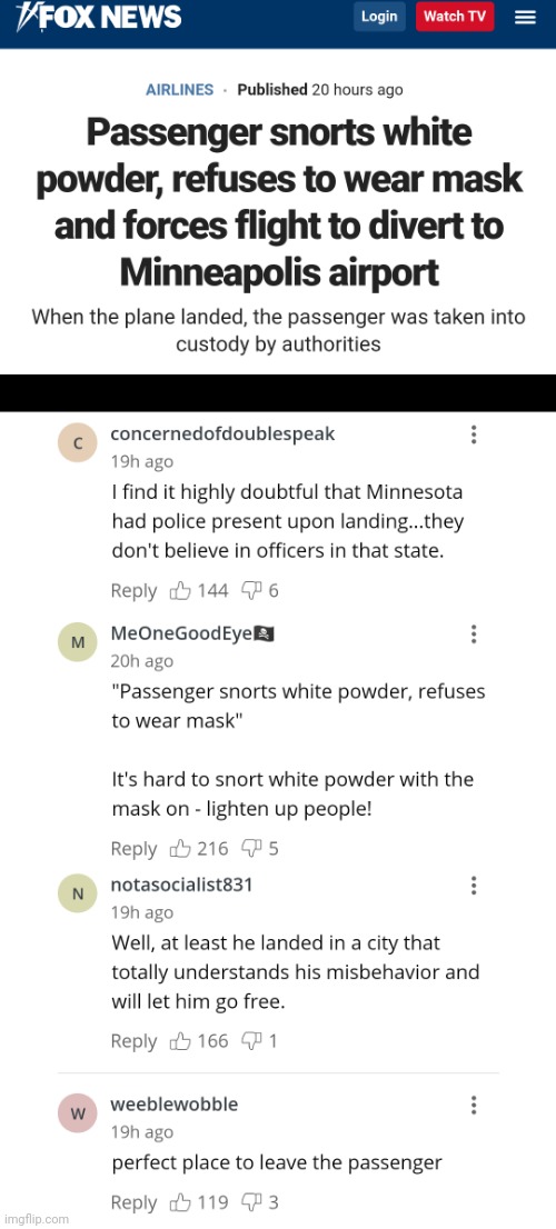 Multiple cursed comments | image tagged in united airlines passenger removed,minnesota,cursed,funny memes | made w/ Imgflip meme maker