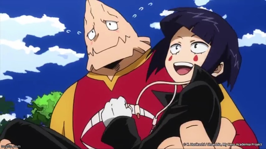 Koda and Jiro passing the finals | image tagged in my hero academia | made w/ Imgflip meme maker