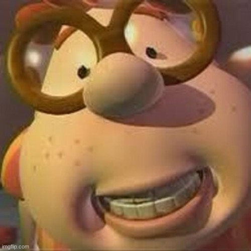 If this gets 50 upvotes ill do a face reveal without the mask | image tagged in carl wheezer | made w/ Imgflip meme maker