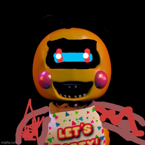 Toy Chica The | image tagged in toy chica the | made w/ Imgflip meme maker