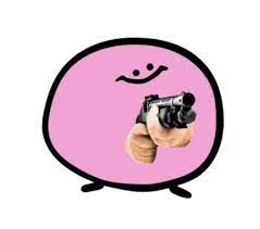 Kirby does murder Blank Meme Template