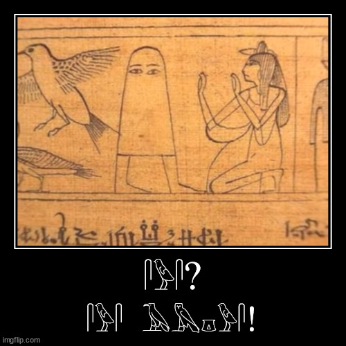 Idk, just egyptian stuff | image tagged in funny,demotivationals | made w/ Imgflip demotivational maker