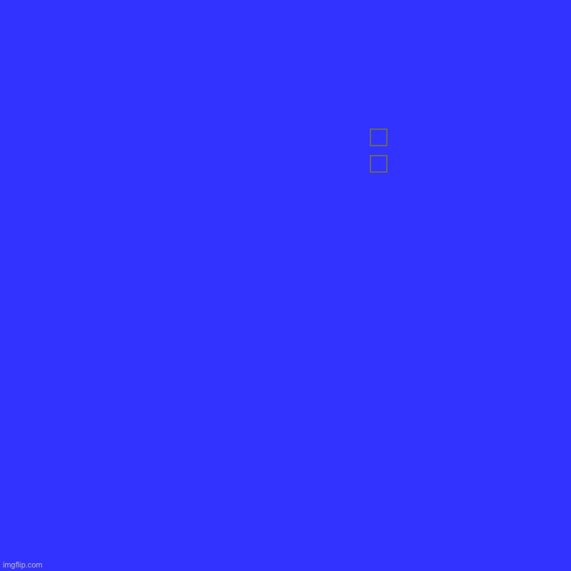 Hope u found a colour that’s not blue | . | ., . | image tagged in charts,pie charts | made w/ Imgflip chart maker