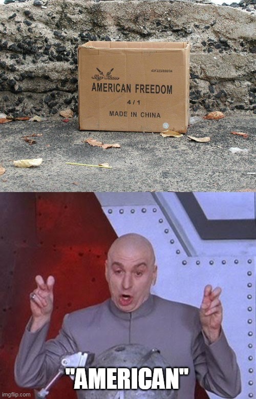 "AMERICAN" | image tagged in memes,dr evil laser | made w/ Imgflip meme maker