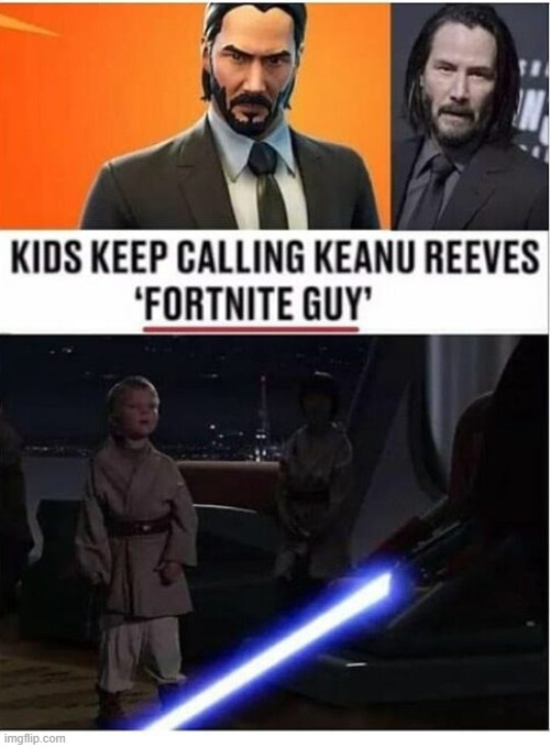 Kill them all | image tagged in keanu reeves,star wars,yeet the child | made w/ Imgflip meme maker