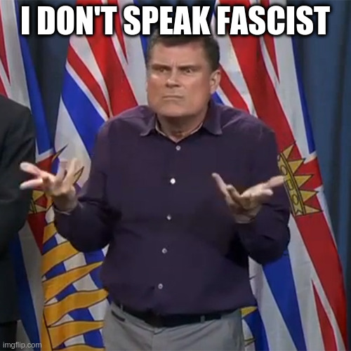 its understandable why we disagree on things, but understand this: | I DON'T SPEAK FASCIST | image tagged in dunno,or communist,be smart | made w/ Imgflip meme maker