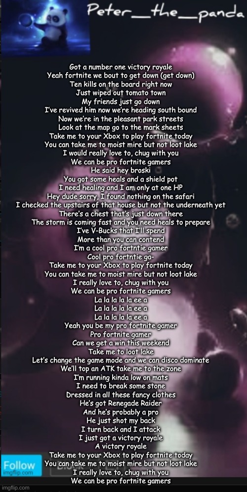 I fixed the lyrics to One Bite By Rockit Gaming - Imgflip