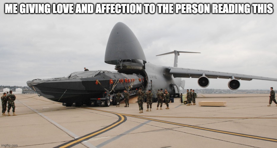 *wholesome puking intensifies* | ME GIVING LOVE AND AFFECTION TO THE PERSON READING THIS | image tagged in wholesome,aviation | made w/ Imgflip meme maker