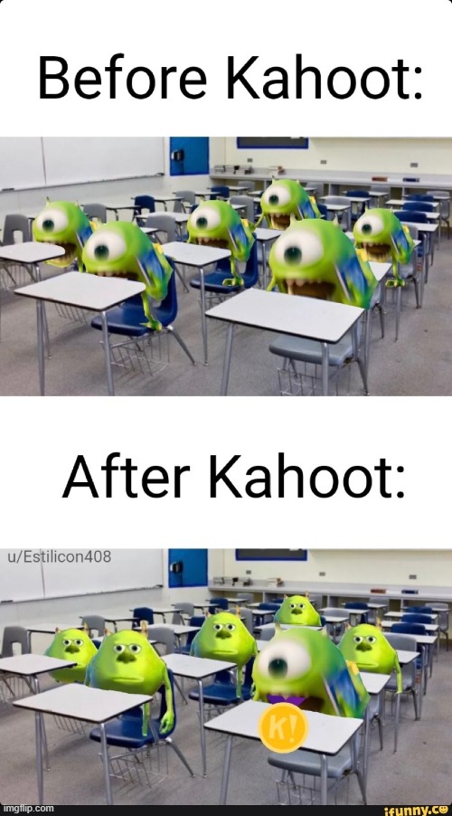 image tagged in kahoot | made w/ Imgflip meme maker