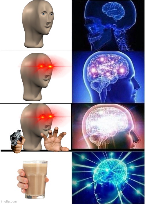 Expanding Brain | image tagged in memes,expanding brain,meme man,funny memes | made w/ Imgflip meme maker