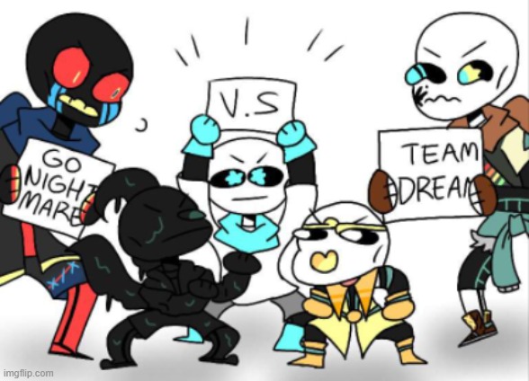 The REAL Dream vs Nightmare by Quonit on Newgrounds