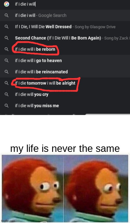 my life is never the same | image tagged in memes,monkey puppet,wow,omg,funny  what,uh | made w/ Imgflip meme maker