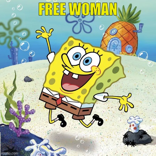 FREE WOMAN | made w/ Imgflip meme maker