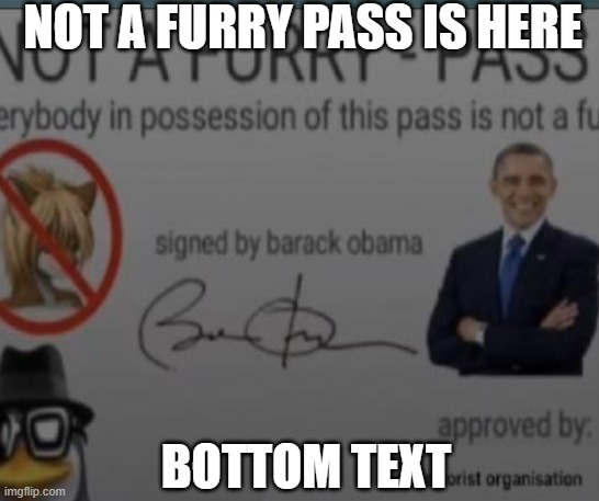 Yes. Paradise, comment on this video to claim. | NOT A FURRY PASS IS HERE; BOTTOM TEXT | image tagged in memes | made w/ Imgflip meme maker