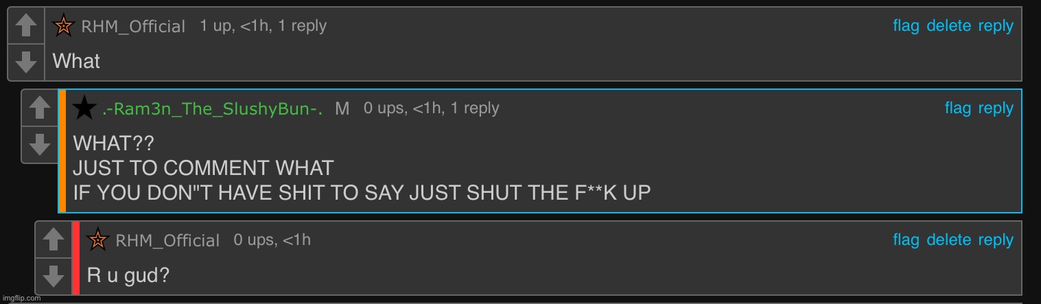 Holy shit calm down | made w/ Imgflip meme maker