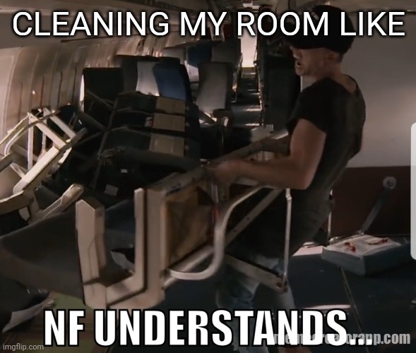 CLEANING MY ROOM LIKE | made w/ Imgflip meme maker
