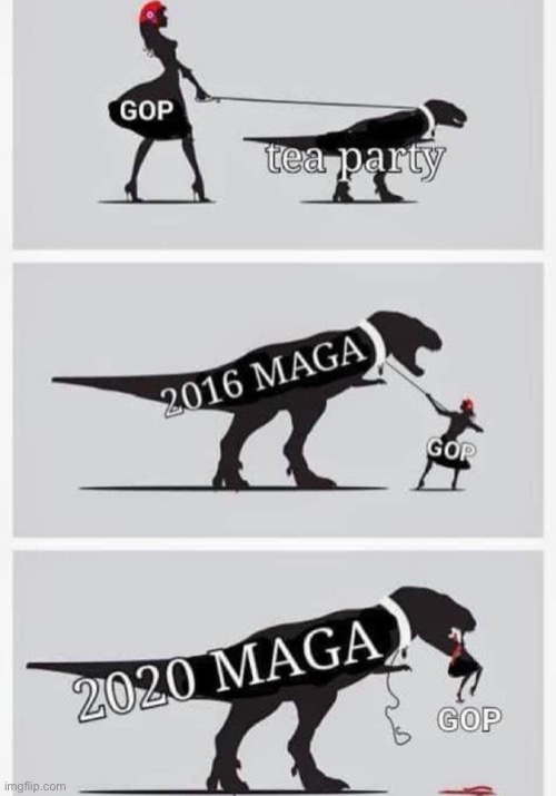 MAGA dinosaur comic | image tagged in maga dinosaur comic,maga,dinosaur | made w/ Imgflip meme maker