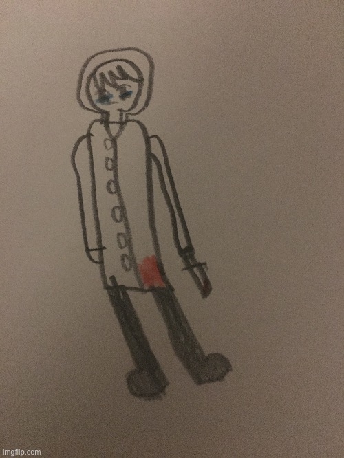 Name: Mark; Age: 10; BIO: His village was attacked by Yuzu back when she was evil. His whole family is dead and he is alone and  | made w/ Imgflip meme maker