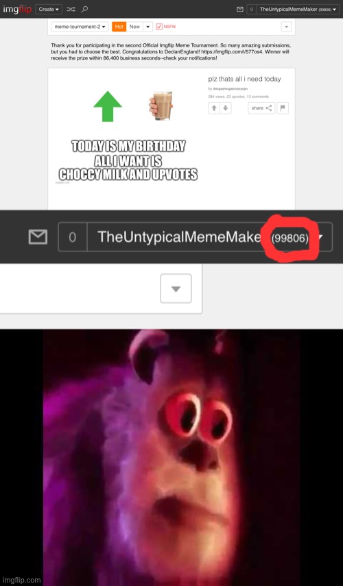 I’m so close! | image tagged in 100k points,100k,i dont know what i am doing,memes | made w/ Imgflip meme maker