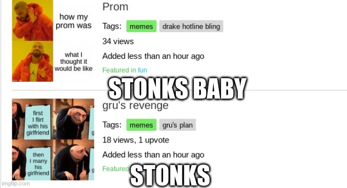 stonks | STONKS BABY; STONKS | image tagged in lol so funny | made w/ Imgflip meme maker