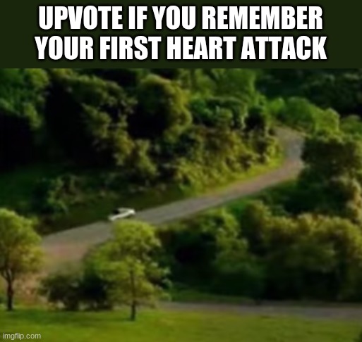 if you never seen this you did not have a childhood | UPVOTE IF YOU REMEMBER YOUR FIRST HEART ATTACK | image tagged in scary,childhood | made w/ Imgflip meme maker