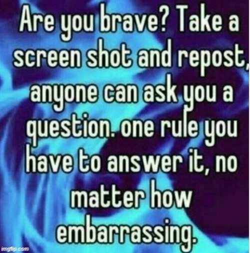 guess i'm brave | image tagged in title | made w/ Imgflip meme maker