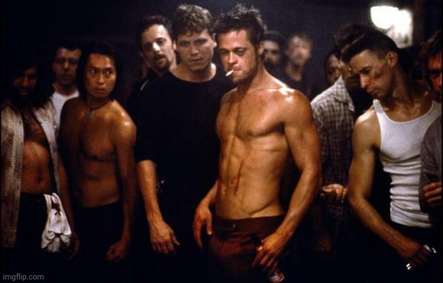 brad pitt fight club | image tagged in brad pitt fight club | made w/ Imgflip meme maker