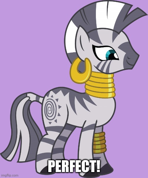 Zecora 2 (Transparent) | PERFECT! | image tagged in zecora 2 transparent | made w/ Imgflip meme maker