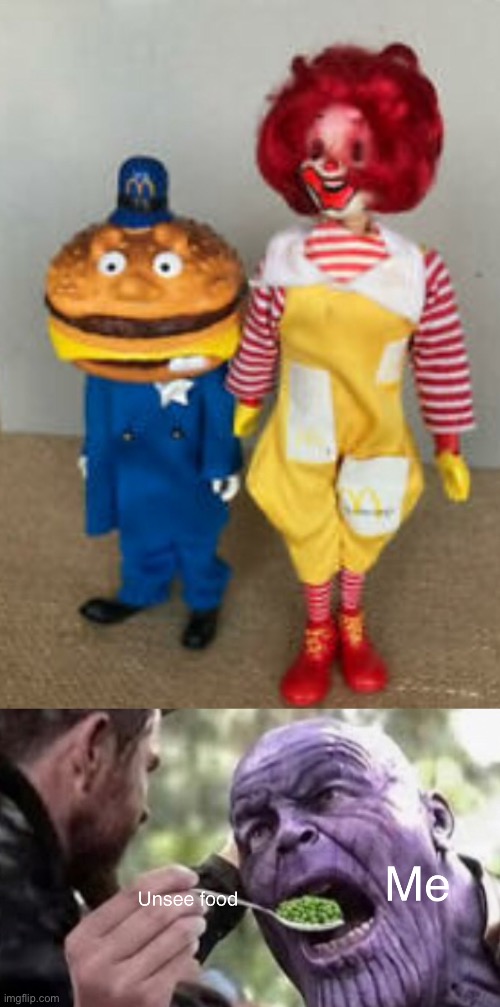 I’m not lovin’ it | image tagged in unsee food,funny,memes,mcdonalds | made w/ Imgflip meme maker