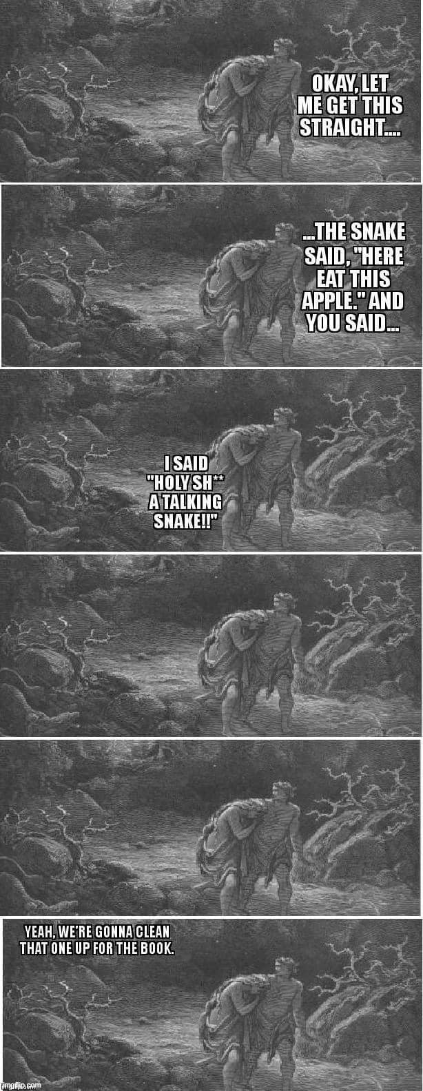 Holy shit a talking snake | image tagged in holy shit a talking snake | made w/ Imgflip meme maker