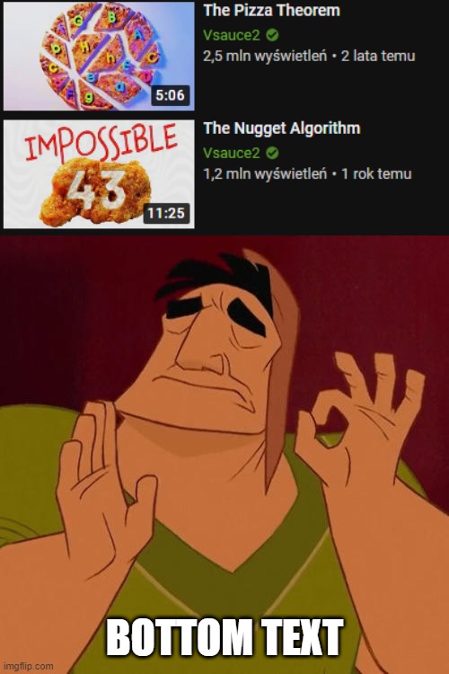That one time YouTube recommendations are perfect. | BOTTOM TEXT | image tagged in when x just right | made w/ Imgflip meme maker