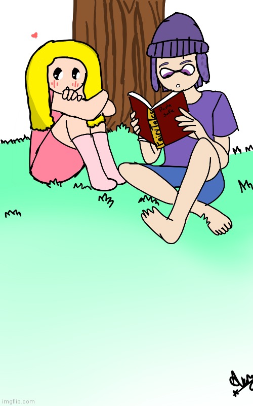 So, i was able to finish and make it an image before my tablet died | made w/ Imgflip meme maker
