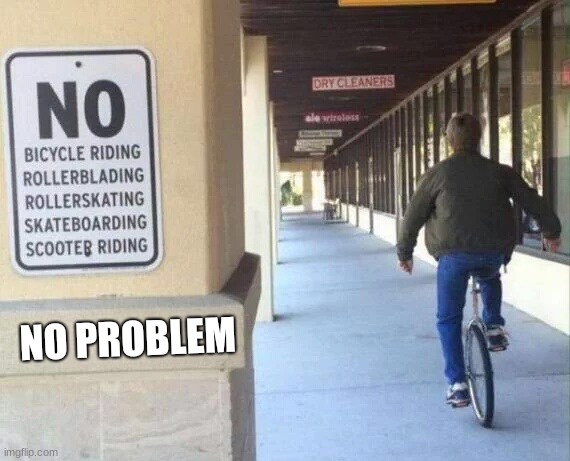 no problem | image tagged in funstream4 | made w/ Imgflip meme maker