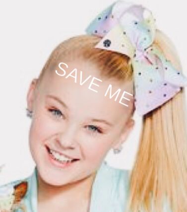 High Quality Jojo siwa help Blank Meme Template