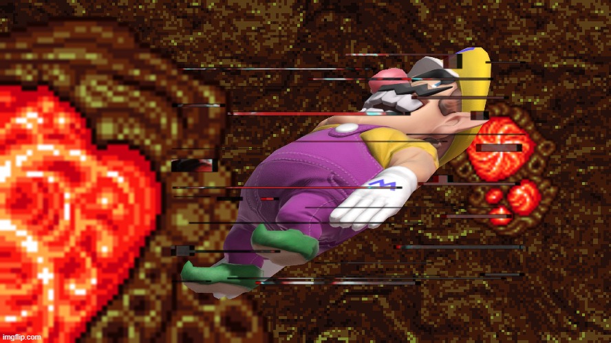 Wario gets corrupted in the Cookieverse.mp3 | image tagged in wario dies,cookie clicker | made w/ Imgflip meme maker