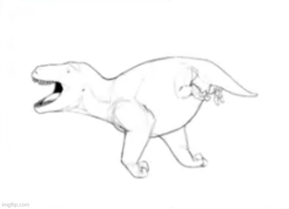 Reverse T Rex | image tagged in reverse t rex | made w/ Imgflip meme maker