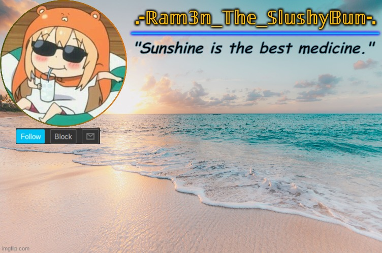 High Quality Ram3n's Beach Template :> Blank Meme Template