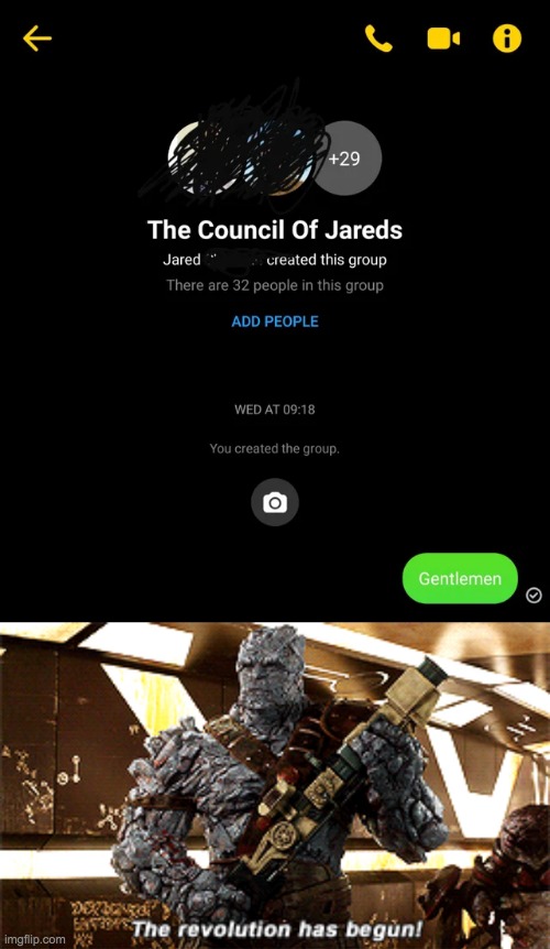 The revolution of the Jareds | image tagged in the revolution has begun,memes,unfunny | made w/ Imgflip meme maker