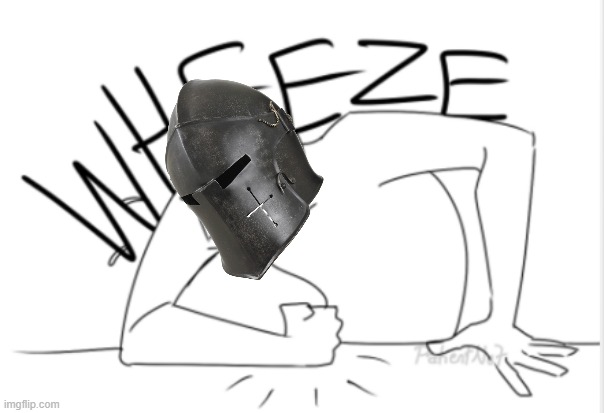 link in comments | image tagged in crusaders wheeze | made w/ Imgflip meme maker