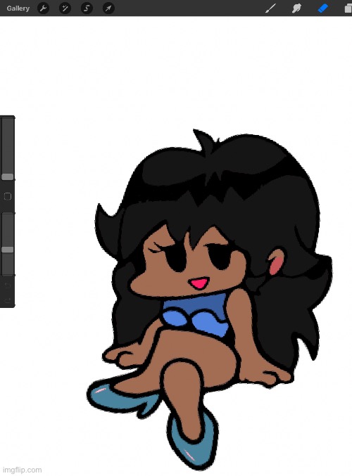 It’s not finished ,and I just lost my drawing pen :’)- | made w/ Imgflip meme maker